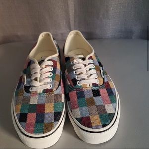 UO Vans authentic patchwork sneaker W8.5/M7